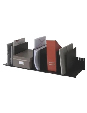 Organizador con 10 separadores regulables negro