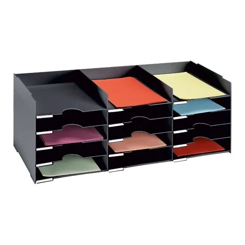 Clasificador 15 separadores ancho 73 cm negro