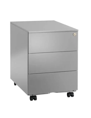 Cajonera metalica con ruedas JMB 3 cajones aluminio