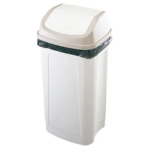 Papeleras con tapa basculante 50l