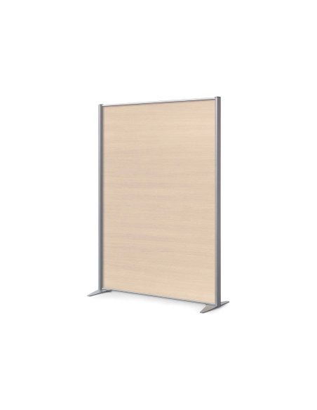 Mampara antibacteriana melamina 160x122 cm b-zen roble claro