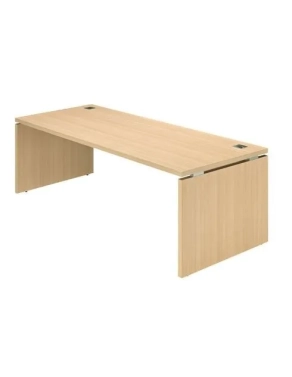 Mesa Shiny patas madera 160x90 roble