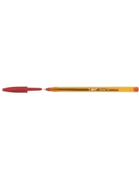 Bic cristal fine 0,8mm rojo