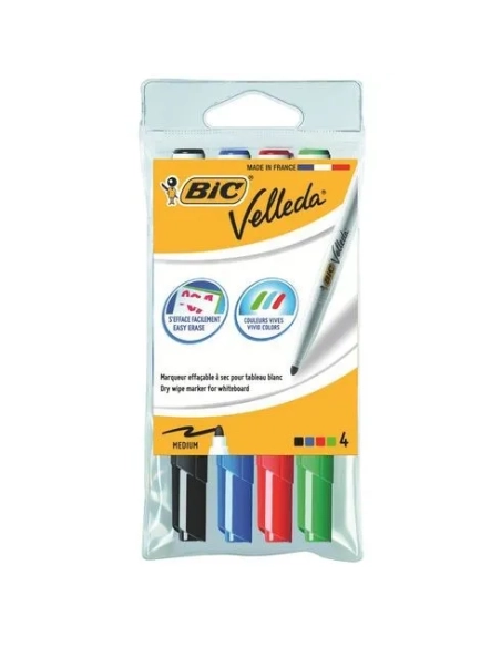 Estuche 4 rotuladores velleda 1741 surtidos