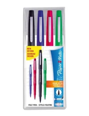 Blister 4 rotuladores flair colores Clasicos