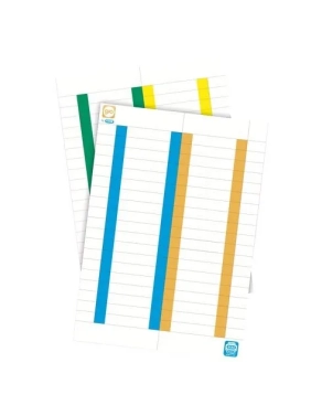 Tiras identificadora carpetas colgantes visor superior