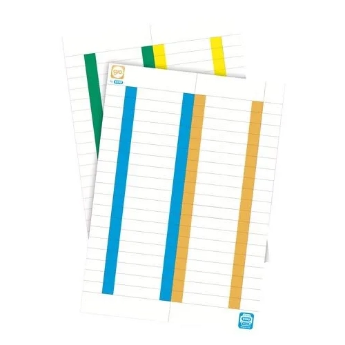 Tiras identificadora carpetas colgantes visor superior