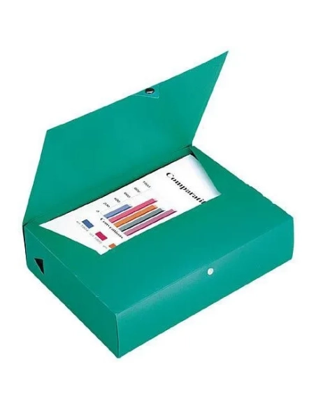 Archivadores p.p. Viquel lomo 6cm verde