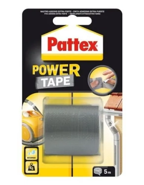 Cinta americana Power tape 5 m gris pattex