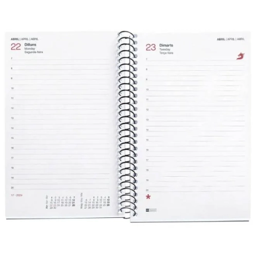 Agenda anual Miquelrius activa City D/P 117 x 182 catalán