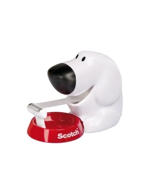 Dispensador cinta scotch perrito