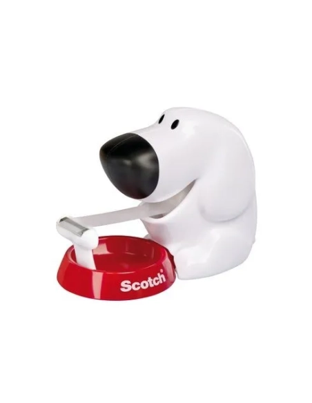 Dispensador cinta scotch perrito