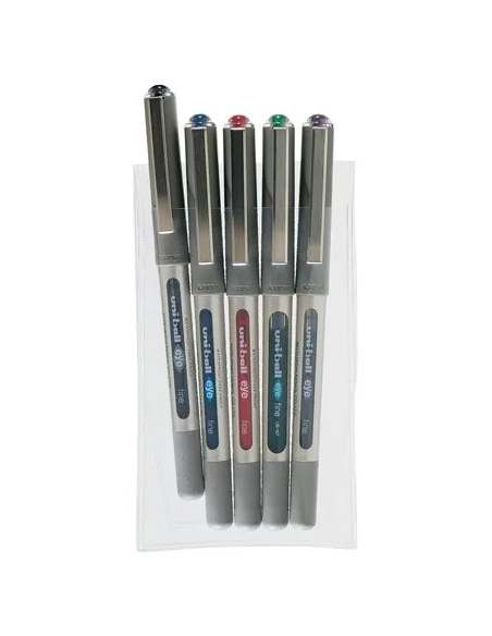 Estuche 5 Uni-Ball eye fine 0.7mm surtidos