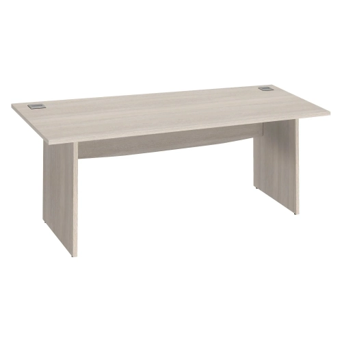 Mesa oficina patas madera  140cm roble gris Excellens