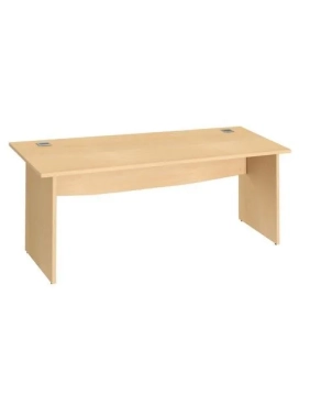 Mesa oficina patas madera  180cm haya Excellens