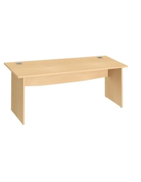 Mesa oficina patas madera  180cm haya Excellens