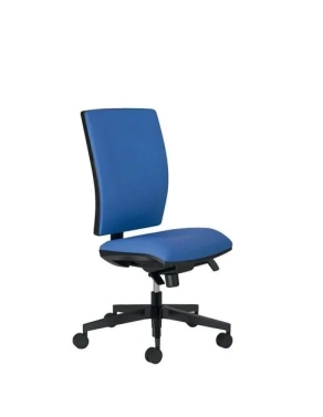 Silla oficina JMB Activ sincro patas nylon azul