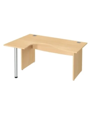 Mesa oficina ala Izquierda 160 haya patas madera