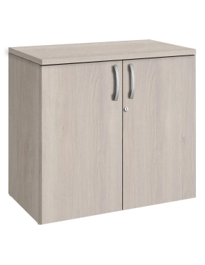 Armario bajo ancho 73x80 con puertas roble gris Excellens