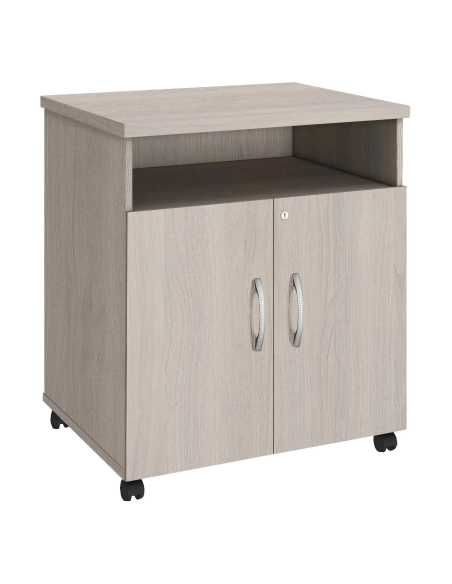 Mueble auxiliar oficina bajo excellens roble gris