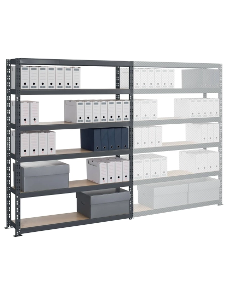 Estanteria metálica modulo inicial 200x150x35 Archiveco