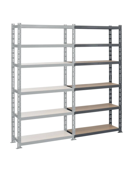 Estanteria metálica modulo siguiente 200x100x35 Archiveco