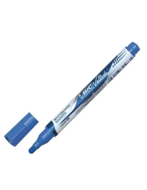 Marcador pizarra blanca bic tinta liquida azul