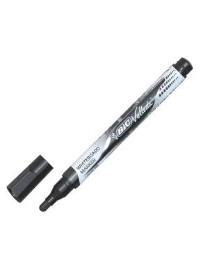 Marcador pizarra blanca bic tinta liquida negro