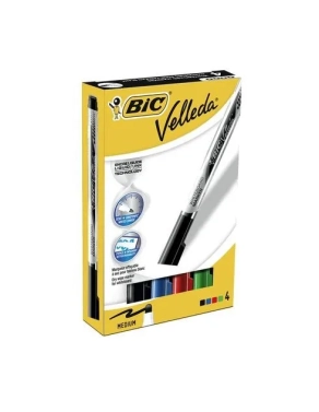 Estuche 4 rotuladores velleda tinta liquida clasicos