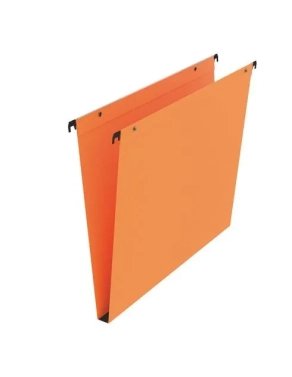 Carpeta colgante A4 visor superior lomo de 15 mm naranja