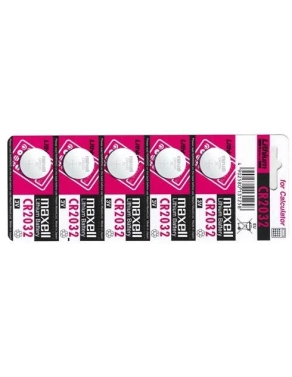 Pack 5 pilas maxell cr2032
