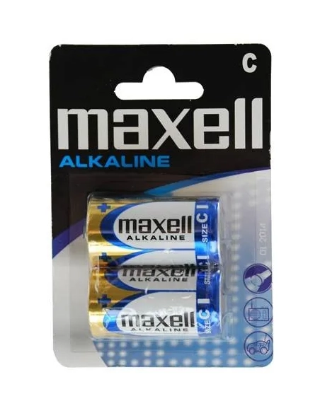 Pack 2 pilas maxell lr14