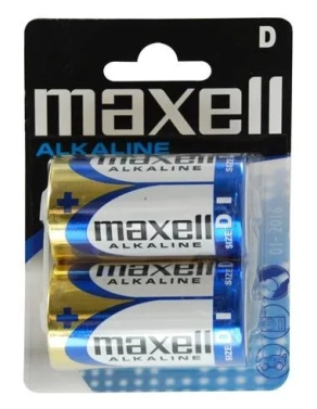 Pack  2 pilas maxell lr20