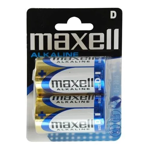 Pack  2 pilas maxell lr20