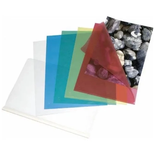 Bolsa 10 Dossier Uñero A4 Polipropileno azul