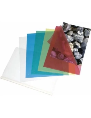 Bolsa 10 Dossier Uñero A4 Polipropileno rojo