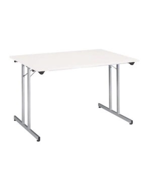 Mesa plegable multiusos blanca 160x80