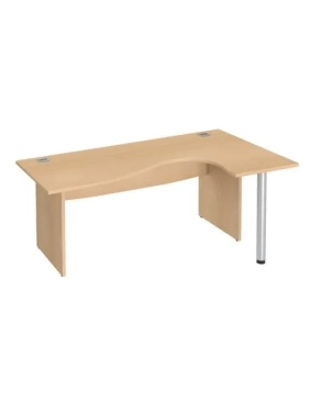 Mesa oficina ala derecha 180 haya patas madera