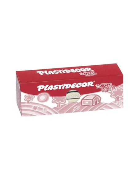 Caja 25 ceras plastidecor Bic Kids color naranja