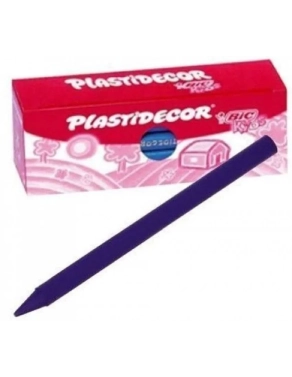 Ceras Plastidecor Bic Kids  color violeta