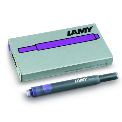 Tinta Lamy T10 caja 5 cartuchos violeta