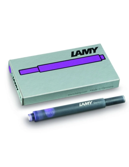 Tinta Lamy T10 caja 5 cartuchos violeta