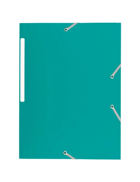 Carpeta 3 solapas p.p. verde JMB