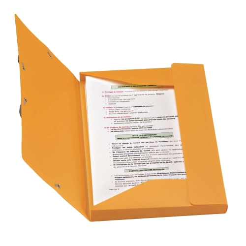 Carpeta 3 solapas p.p. amarilla JMB