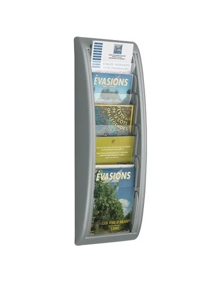 Expositor mural Quick fit A5 Aluminio