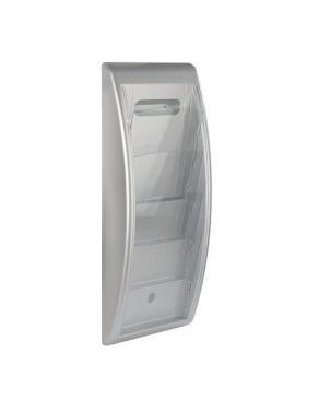 Expositor mural Quick fit A4 aluminio