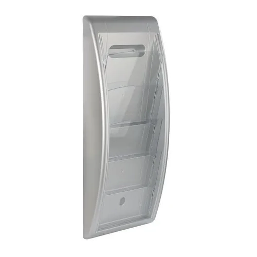 Expositor mural Quick fit A4 aluminio