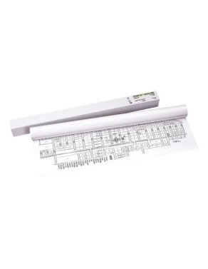 Papel plotter Fabrisa 0,61x50M 90gr