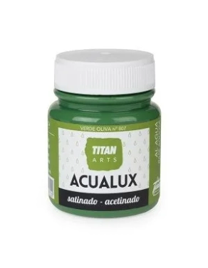 Pintura acrilica Titan Acualux 100 ml satinada