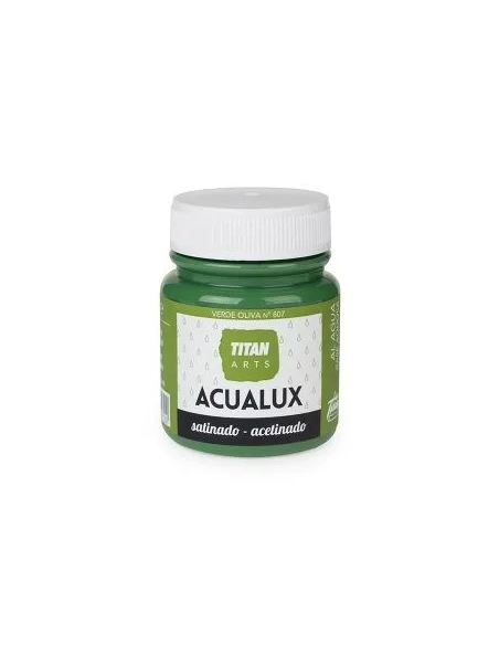 Pintura acrilica Titan Acualux 100 ml satinada